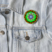 Badge Rond 5 Cm Vision Quest ( vous pouvez modifier les mots ) (En situation)