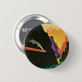 Badge Rond 5 Cm Visitez La Yougoslavie (Devant & derrière)