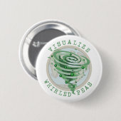 Badge Rond 5 Cm Visualisez les pois tourbillonnés (Devant & derrière)