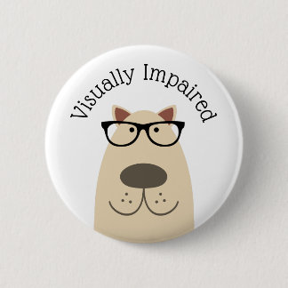 Badge Rond 5 Cm Visuellement endommagé
