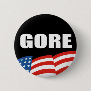 Badge Rond 5 Cm Vitesse d'élection d'AL GORE