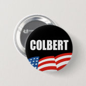 Badge Rond 5 Cm Vitesse d'élection de STEPHEN COLBERT (Devant & derrière)