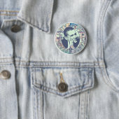 Badge Rond 5 Cm Vitesse super d'Obama 2008 (En situation)