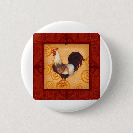 Badge Rond 5 Cm VIV54 coq 2.tif (Devant)
