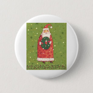 Badge Rond 5 Cm VIV77 Santa.tif vert