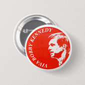 Badge Rond 5 Cm Viva Bobby Kennedy (Devant & derrière)