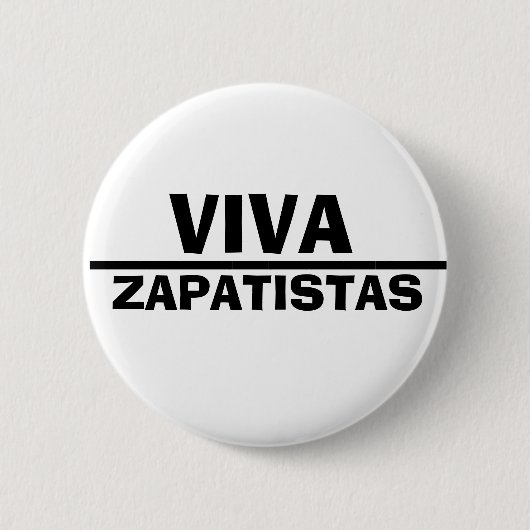 Badge Rond 5 Cm Viva Zapatistas (Devant)