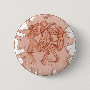 Badge Rond 5 Cm Vivant il bouton