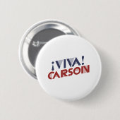 Badge Rond 5 Cm Vivats Carson 2016 (Devant & derrière)