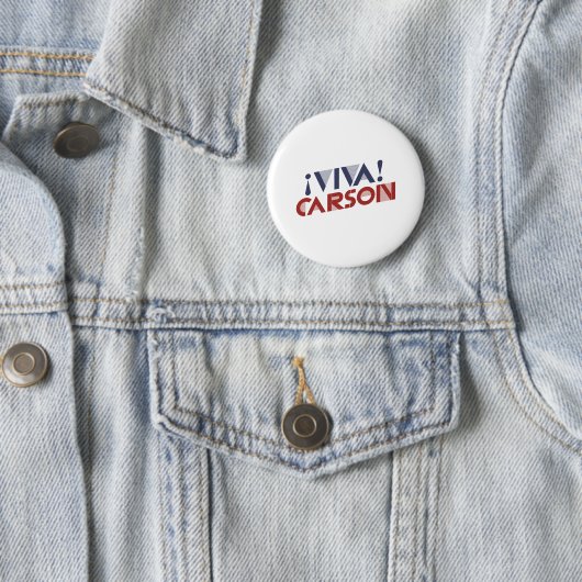 Badge Rond 5 Cm Vivats Carson 2016 (En situation)