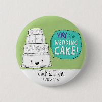 Vive le gâteau de mariage !  Personnalisable