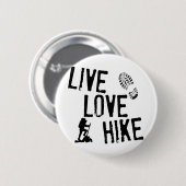Badge Rond 5 Cm Vivez, aimez, augmentez (Devant & derrière)