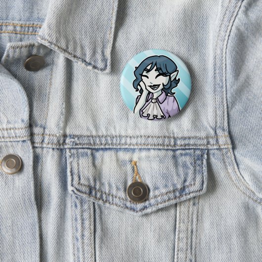 Badge Rond 5 Cm Vivian (En situation)