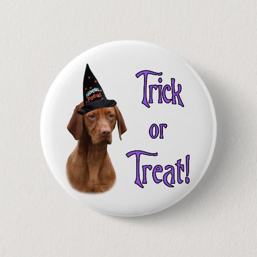Badge Rond 5 Cm Vizsla Trick (Devant)