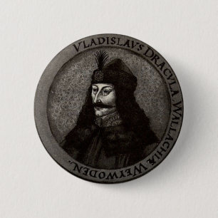 Badge Rond 5 Cm Vlad l'Impaler