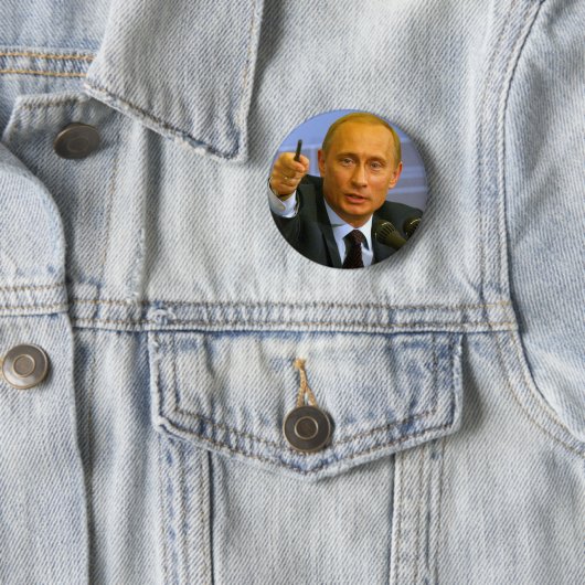 Badge Rond 5 Cm Vladimir Poutine veut donner à cet homme un (En situation)
