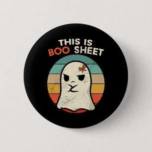 Badge Rond 5 Cm Voici Boite Feuille Amusant Halloween Costumes Amu