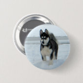 Badge Rond 5 Cm Voici le problème (Devant & derrière)