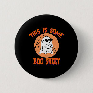 Badge Rond 5 Cm Voici Une Feuille De Boite Halloween Cool Ghost Fu