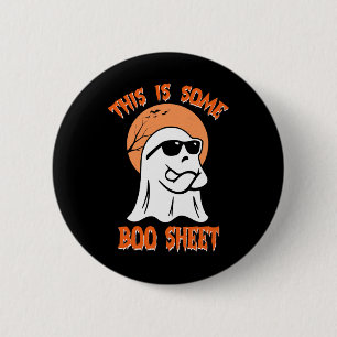 Badge Rond 5 Cm Voici Une Fiche De Boite Halloween Cool Ghost Fun