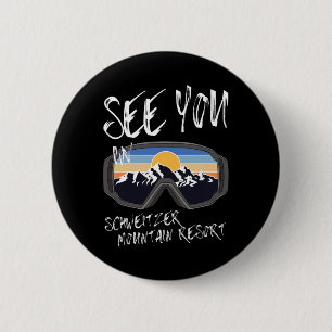 Badge Rond 5 Cm Voir À Schweitzer Mountain Resort Randonnée Vacat