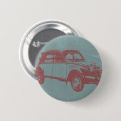 Badge Rond 5 Cm Voiture classique (Devant & derrière)