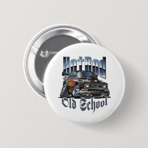 Badge Rond 5 Cm Voiture de dessin