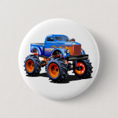 Badge Rond 5 Cm Voiture de dessin (Devant)