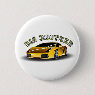 Badge Rond 5 Cm Voiture de frère