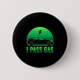 Badge Rond 5 Cm Voiture électrique I P gaz drôle Ev véhicule couch
