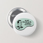 Badge Rond 5 Cm Voix de personne de conformité (Devant & derrière)