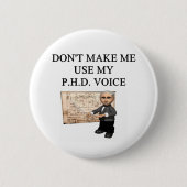 Badge Rond 5 Cm Voix de PHD (Devant)