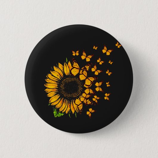 Badge Rond 5 Cm Vol du soleil (Devant)