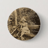 Badge Rond 5 Cm Vol d'un baiser (Devant)