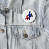 Badge Rond 5 Cm Vol Obama (En situation)