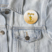 Badge Rond 5 Cm Volant (En situation)