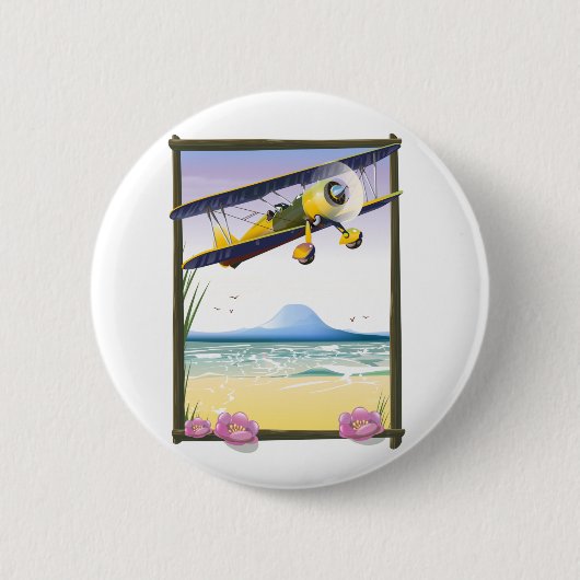 Badge Rond 5 Cm Voler haut (Devant)