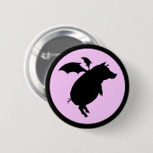 Badge Rond 5 Cm Voler porcin (Devant & derrière)