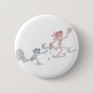 Badge Rond 5 Cm voleur de singe