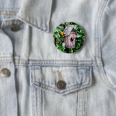 Badge Rond 5 Cm Volière (En situation)