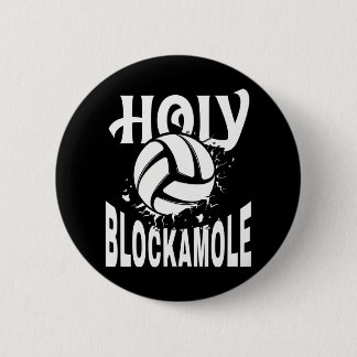 Badge Rond 5 Cm Volley-ball Saint-Blockamole