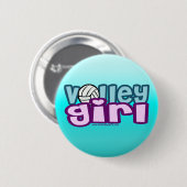Badge Rond 5 Cm Volley fille (Devant & derrière)
