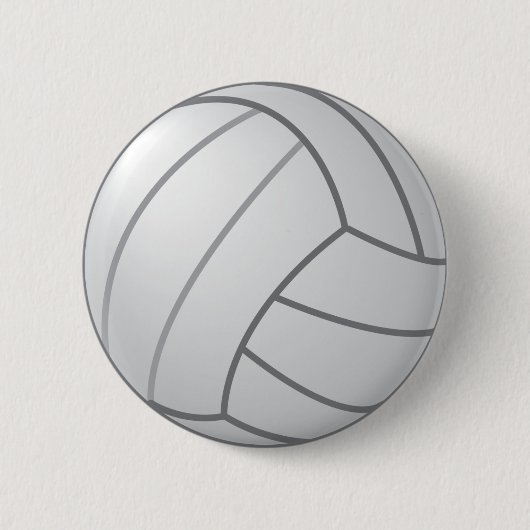 Badge Rond 5 Cm Volleyball (Devant)