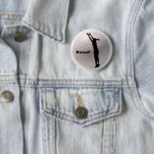 Badge Rond 5 Cm Volleyball istuff (En situation)