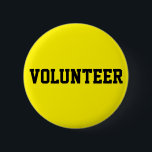 Badge Rond 5 Cm Volontaire<br><div class="desc">Demandez à votre équipe de bénévoles de se démarquer dans la foule. Cliquez sur le bouton personnaliser pour sélectionner une couleur arrière - plan différente pour correspondre à votre événement. Disponible en forme carré et ronde avec 5 tailles rondes au choix, entre 1-1/4 pouce jusqu'au bouton colossal de 6 pouces!...</div>