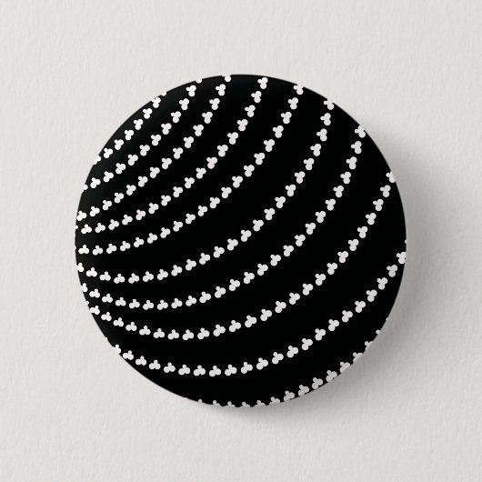Badge Rond 5 Cm Vortex blanc (Devant)