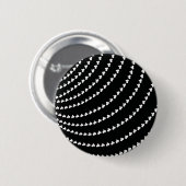 Badge Rond 5 Cm Vortex blanc (Devant & derrière)