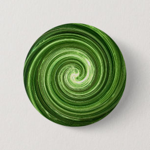 Badge Rond 5 Cm Vortex vert