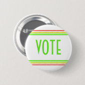 Badge Rond 5 Cm Vote (Devant & derrière)