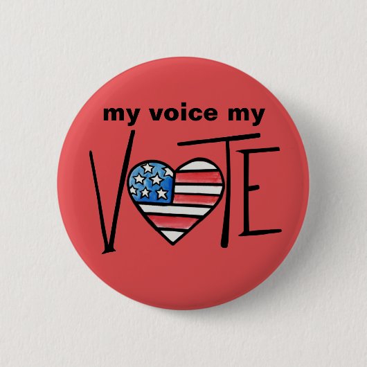 BADGE ROND 5 CM VOTE (Devant)